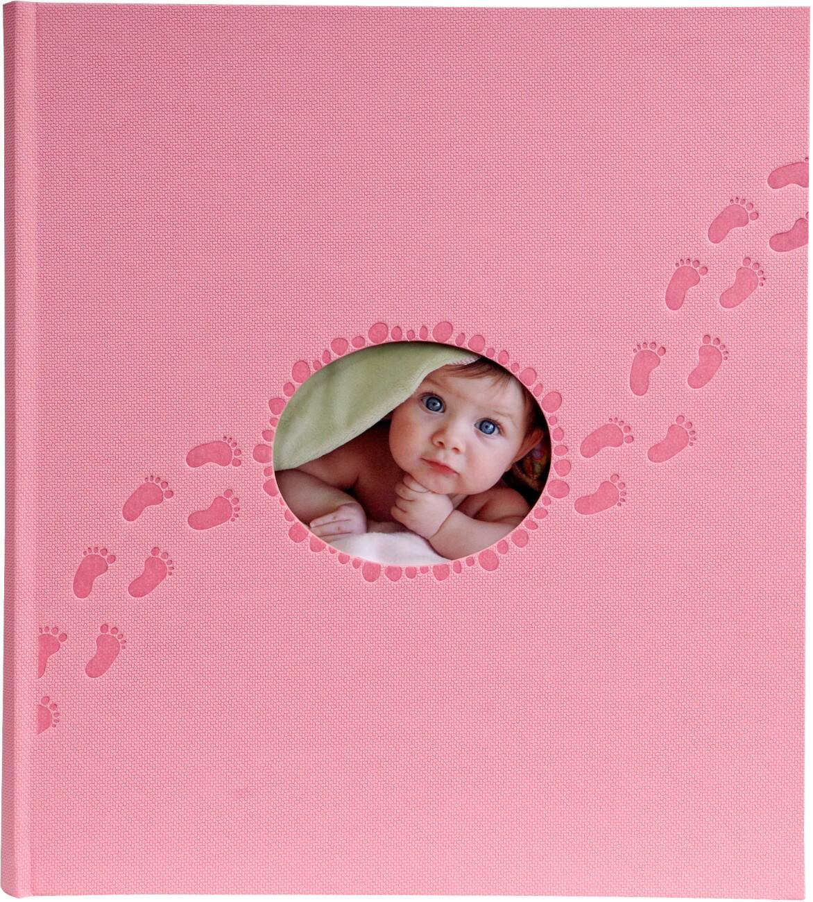 Foto album Piloo 29x32 roze 60 pagina’s 300 foto’s