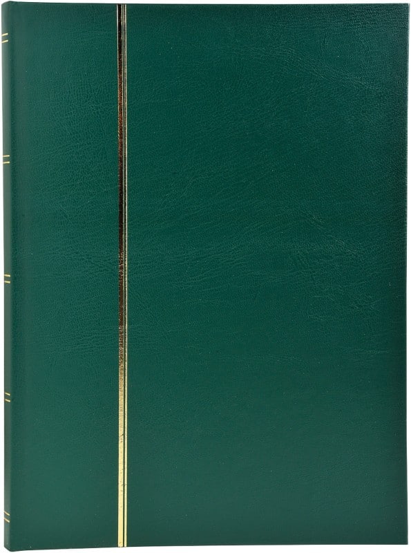 Exacompta Postzegelalbum Gebonden 22,5 x 30,5 cm Groen 48 Pagina's