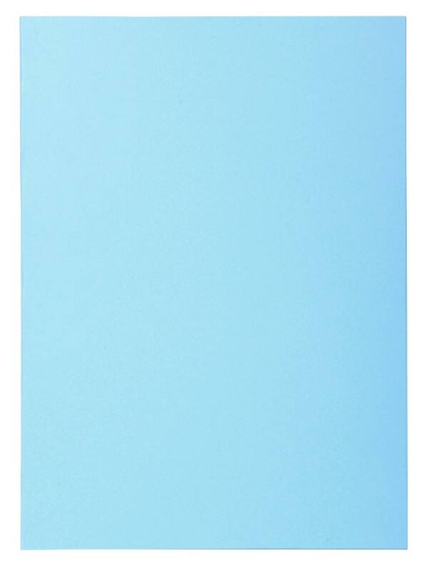 Exacompta Super Dossiermap A4 Blauw Karton 60 g/m² 1000 Stuks