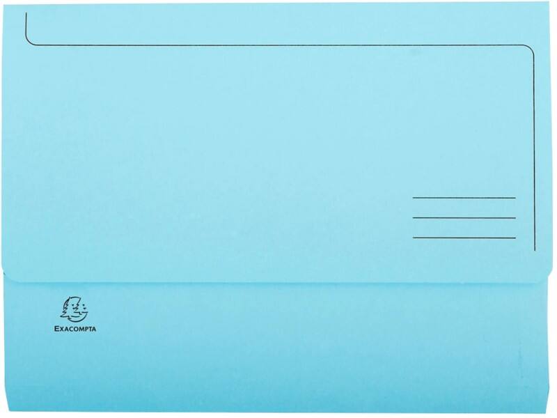 Exacompta Pocketmap 47870E A4 Karton 24 (B) x 32 (H) cm Kleurenassortiment 150 Stuks