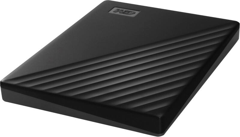 Western Digital My Passport Externe HDD-schijf 2 TB USB-A 3.2 Zwart WDBYVG0020BBK