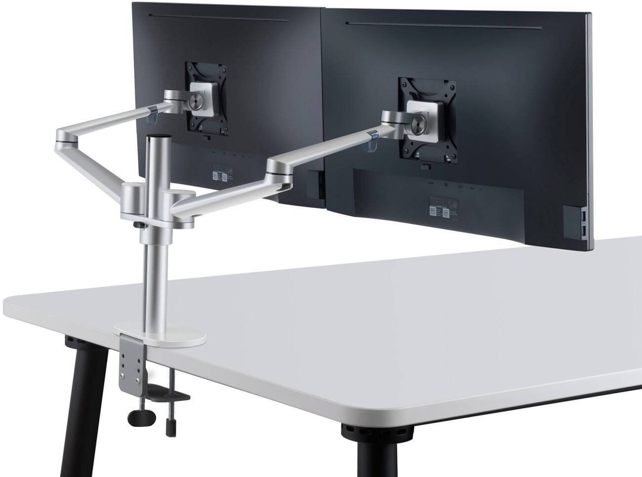 OPUS 2 Monitorarm 344335 Zilver