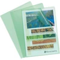 Exacompta L-map A4 Groen PP (Polypropeen) 120 micron 100 Stuks