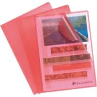 Exacompta L-map A4 Rood PP (Polypropeen) 120 micron 100 Stuks