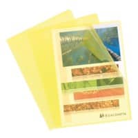 Exacompta L-map A4 Geel PP (Polypropeen) 120 micron 100 Stuks