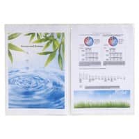 Exacompta L-map A4 Transparant PVC (Polyvinylchloride) 200 micron 20 Stuks