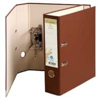 Exacompta Forever Breed Ordner A4 80 mm Chocolade 2 Ringen 53984E Karton Staand Gerecycled 10 Stuks