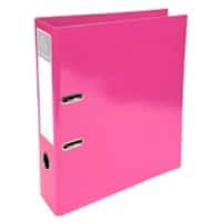 Exacompta Ordner A4 70 mm Roze 2 ringen 53624E Manilakarton Staand 10 Stuks