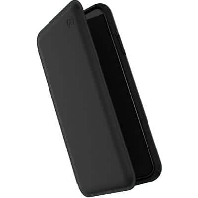 Speck Hardcase voor mobiele telefoon Presido Folio Leder Apple iPhone XS Max Zwart