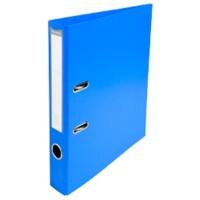 Exacompta Prem Touch Ordner A4 50 mm Blauw 2 ringen 53542E Karton, PP (Polypropeen) Staand 10 Stuks