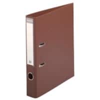 Exacompta PremTouch Ordner A4 50 mm Bruin 2 ringen 53546E Karton, PVC (Polyvinylchloride) Staand 10 Stuks