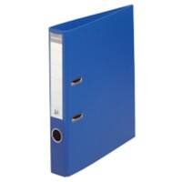 Exacompta Prem Touch Ordner A4 50 mm Donkerblauw 2 ringen 53552E Karton, PP (Polypropeen) Staand 10 Stuks