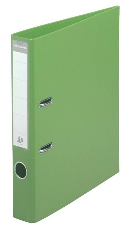 Exacompta PremTouch Smal Ordner A4 50 mm Anijsgroen 2 Ringen 53556E Kunststof Staand  10 Stuks