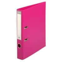 Exacompta Prem Touch Smal Ordner A4 50 mm Framboos 2 Ringen 53559E Karton, PP (Polypropeen) Staand 10 Stuks
