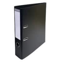 Exacompta Prem Touch Breed Ordner A4 70 mm Zwart 2 Ringen 53741E Karton, PP (Polypropeen) Staand 10 Stuks