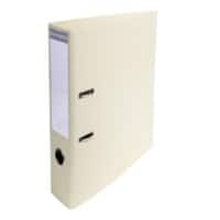 Exacompta Prem Touch Breed Ordner A4 70 mm Crème 2 Ringen 53750E Karton, PP (Polypropeen) Staand 10 Stuks