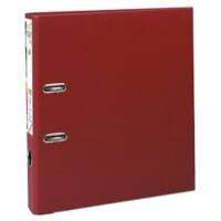 Exacompta PremTouch Ordner A4 Maxi 50 mm Bordeauxrood 2 ringen 53104E Karton, PP (Polypropeen) Staand 10 Stuks
