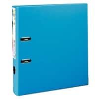 Exacompta Prem Touch Smal Ordner A4 50 mm Lichtblauw 2 Ringen 53102E Karton, PP (Polypropeen) Staand 10 Stuks
