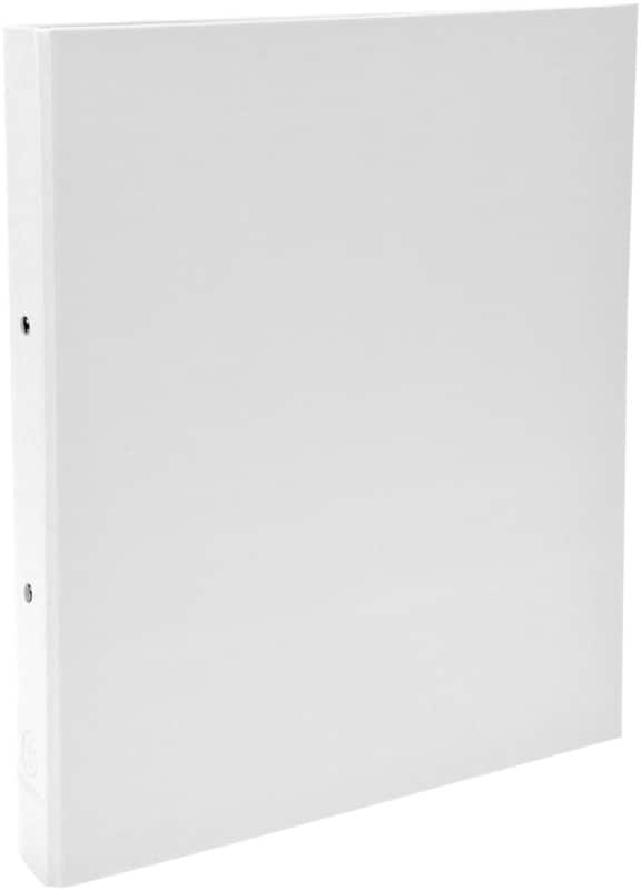 Exacompta 30 mm Ringband Karton, pp (polypropeen) A4 2 Ringen Wit 54378E 20 Stuks