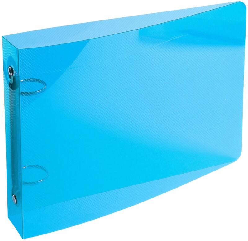 Exacompta Crystal 25 mm Ringband PP (Polypropeen) 2 Ringen Kleurenassortiment 51090E 10 Stuks