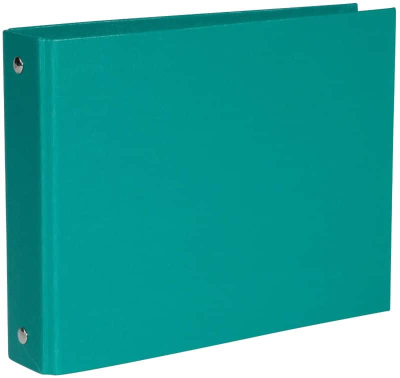 Exacompta 25 mm Ringband Karton, pp (polypropeen) 2 Ringen Kleurenassortiment 51050E 10 Stuks