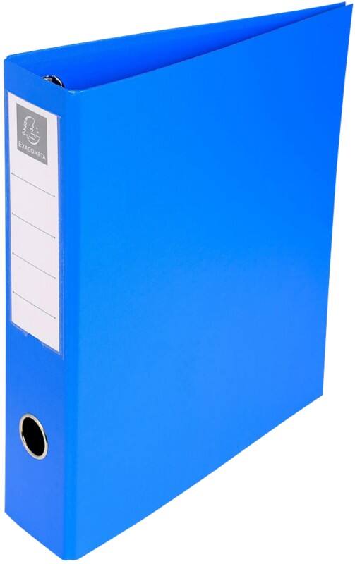 Exacompta Bright colours 50 mm Ringband Karton, pvc (polyvinylchloride) A4 4 Ringen Kleurenassortiment 51740E 10 Stuks