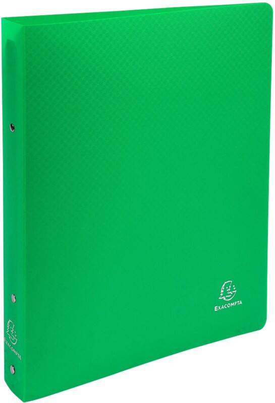 Exacompta OpaK 30 mm Ringband PP (Polypropeen) A4 2 Ringen Lichtgroen 54693E 15 Stuks