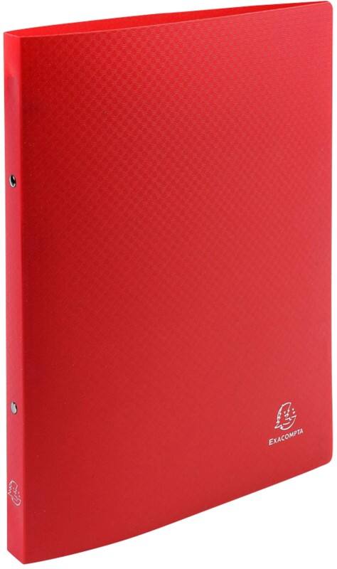 Exacompta OpaK 15 mm Ringband PP (Polypropeen) A4 2 Ringen Rood 54195SE 25 Stuks