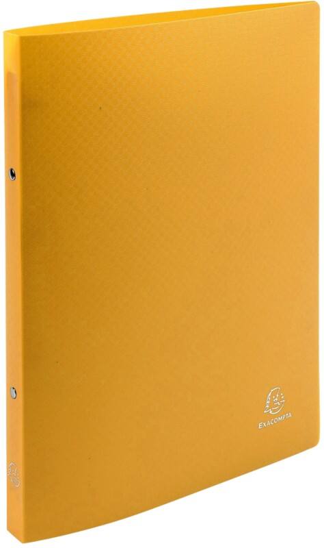 Exacompta OpaK 15 mm Ringband PP (Polypropeen) A4 2 Ringen Geel 54196SE 25 Stuks