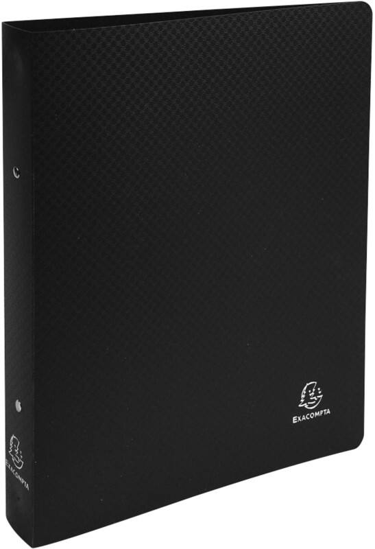 Exacompta OpaK 30 mm Ringband PP (Polypropeen) A4 2 Ringen Zwart 54691E 15 Stuks