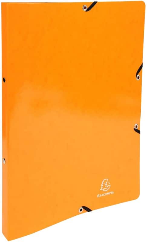 Exacompta Iderama 15 mm Ringband Karton A4 2 Ringen Oranje 54884E 20 Stuks