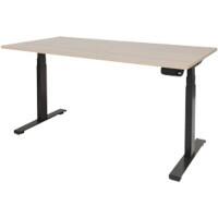 Schaffenburg Dextro Plus Zit-sta-bureau Eiken T-Voet 2.000 (B) x 90 (D) x 645 (H) mm Melamine