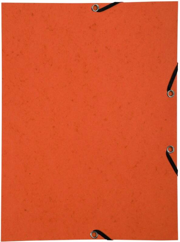 Exacompta Elastomap 55464E Oranje Karton 24 x 32 cm 50 Stuks