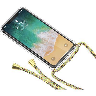 Lotta Power Softcase voor mobiele telefoon Ketting Apple iPhone XS/X Transparant