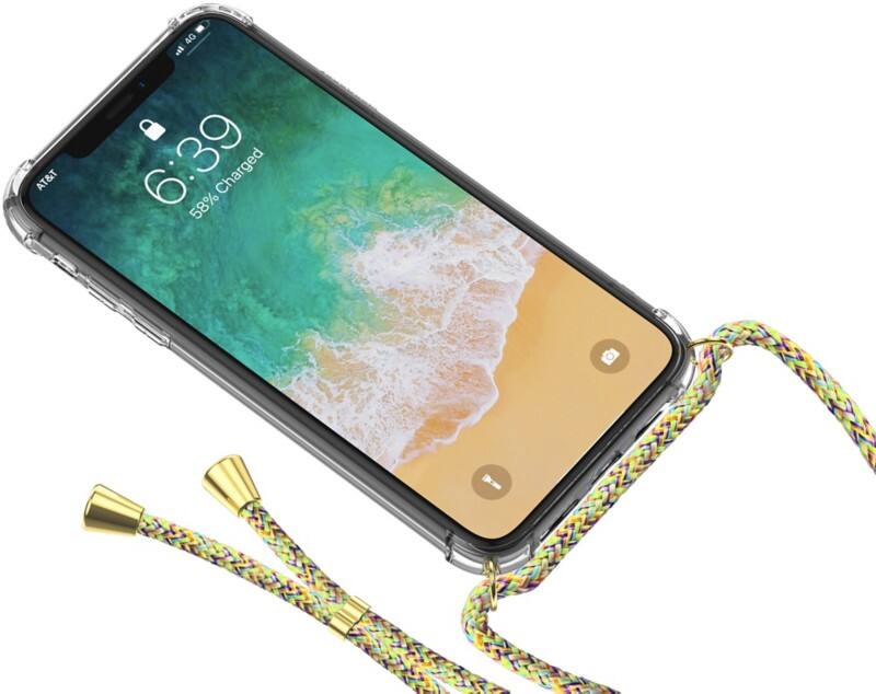 Lotta Power Softcase voor mobiele telefoon Ketting Apple iPhone XR Transparant