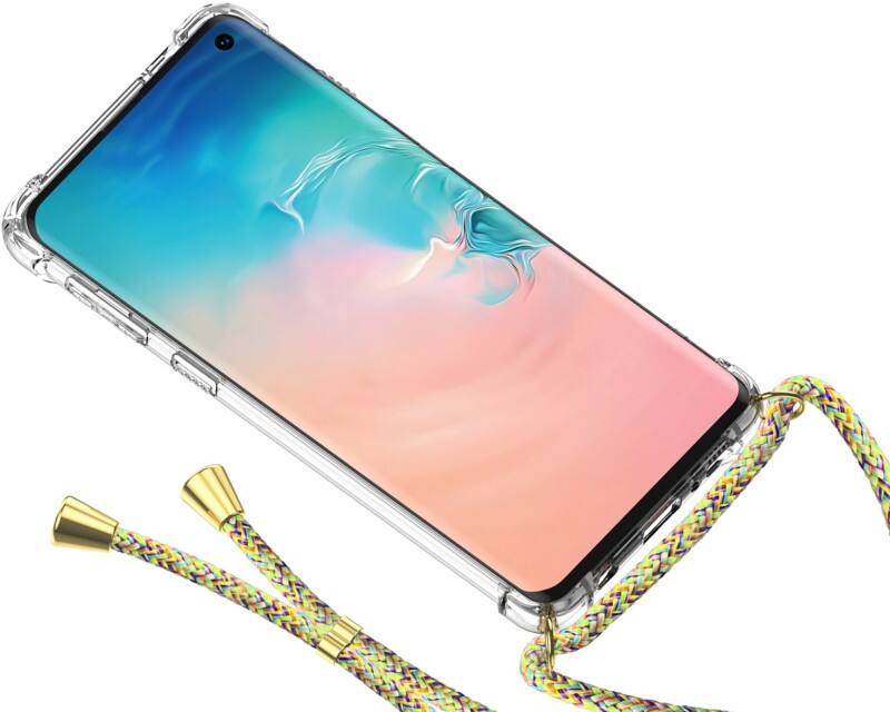 Lotta Power Softcase voor mobiele telefoon Ketting Samsung Galaxy S10 Transparant
