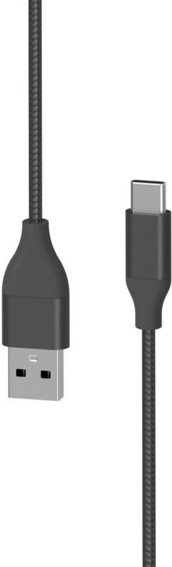 XLAYER 217083 1 x USB C male naar 1 x USB C male oplaadkabel 1,5m Zwart