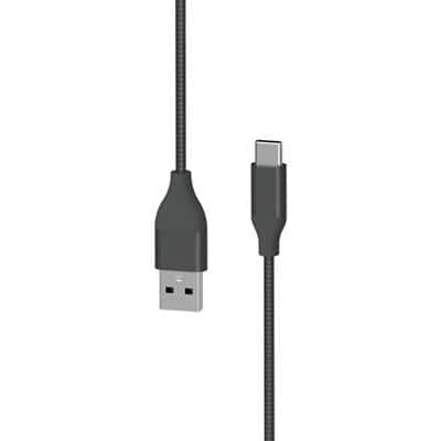 XLAYER 217083 1 x USB C male naar 1 x USB C male oplaadkabel 1,5m Zwart