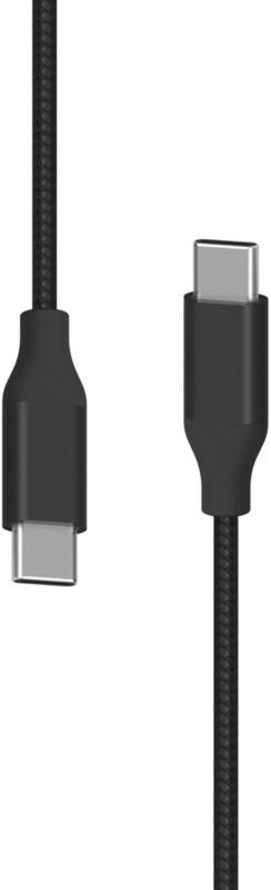 XLAYER 217087 1 x USB C male naar 1 x USB C male oplaadkabel 1.5m Zwart