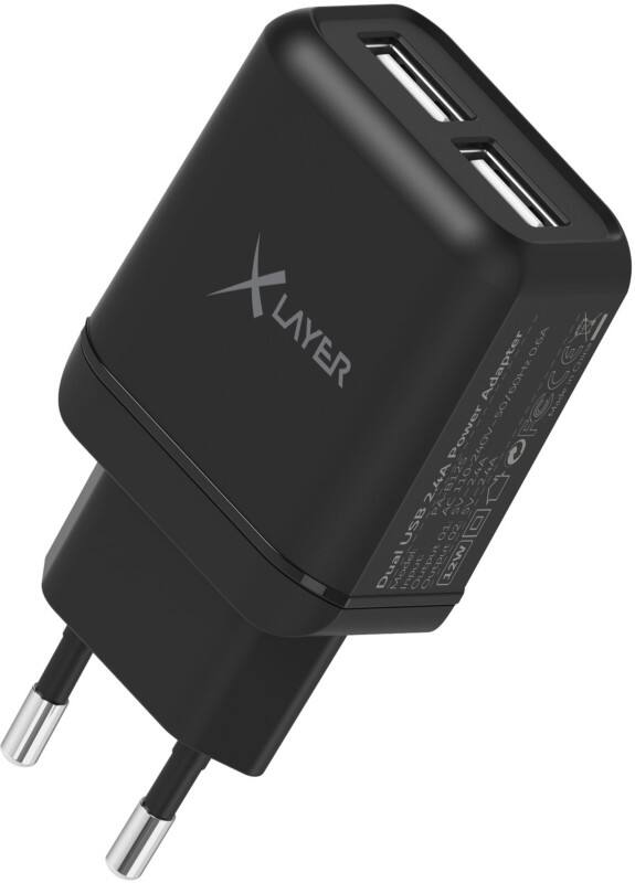 XLayer Oplader 217072 Zwart