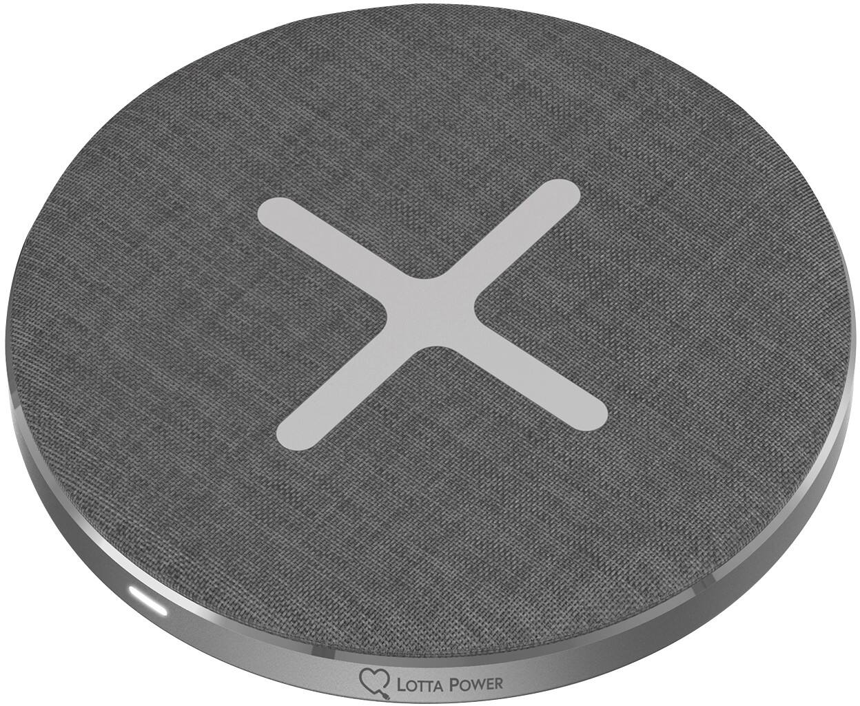 XLayer Draadloze Oplaad Pad 217394 Space Grey