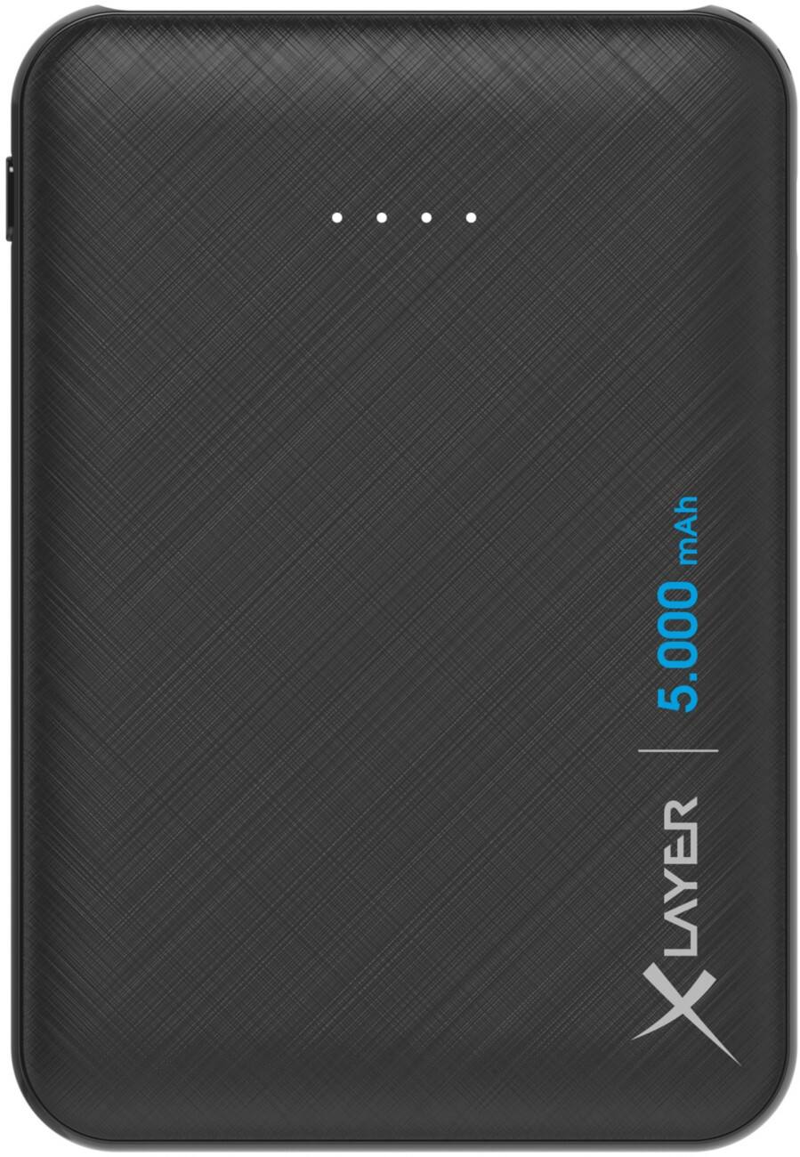 XLayer Powerbank Micro 5000mAh Zwart
