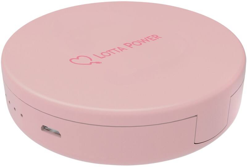 XLayer Powerbank Make-up spiegel 4000mAh Rose