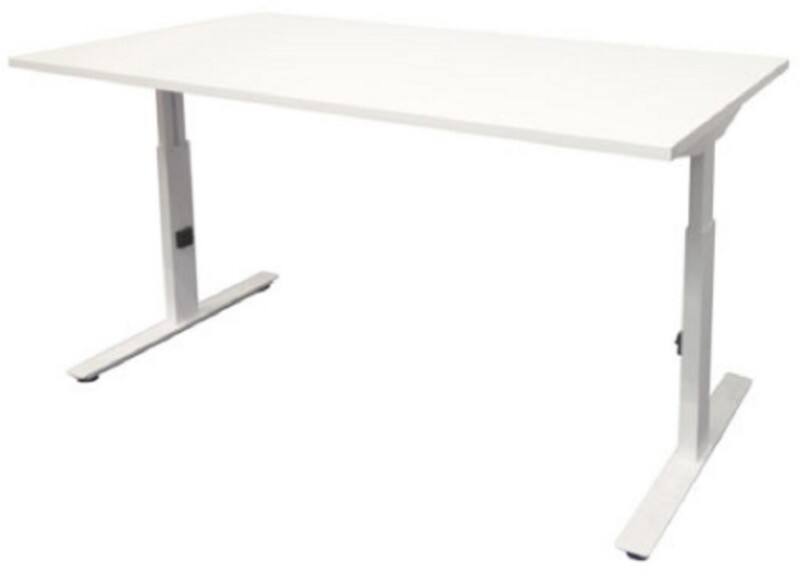 Schaffenburg Linesto Plus Bureau T-Voet 1.600 (B) x 800 (D) x 655 (H) mm Melamine