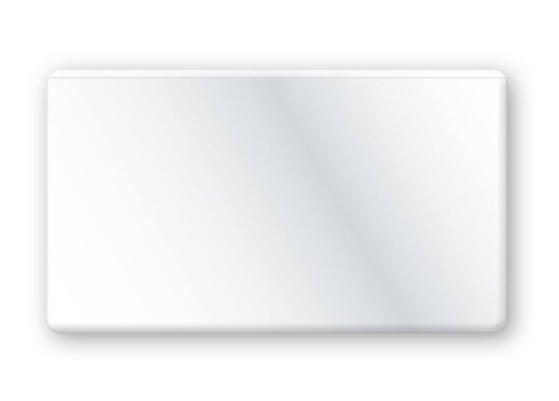 HERMA Visitekaarthoesjes Transparant 100 Stuks