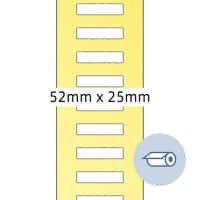 Herma 4247 Authentiek Return Adresetiketten Zelfklevend Wit 25 x 52 mm 5000 Labels