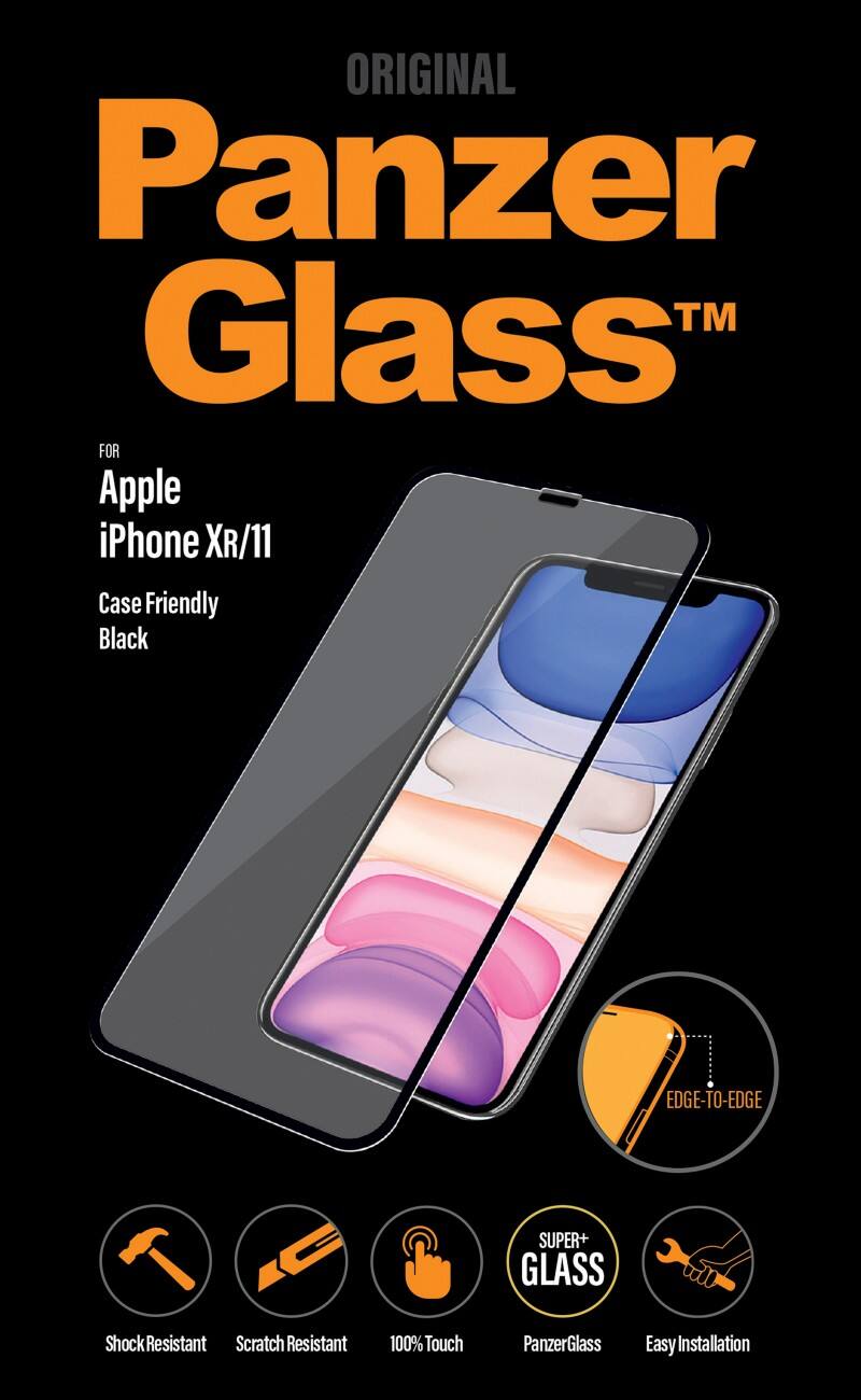 PanzerGlass Schermbeschermer iPhone XR/11 2665 Zwart