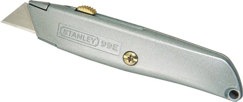 Stanley 99E Intrekbaar Veiligheidsmes 19 mm (H) Zink Zilver