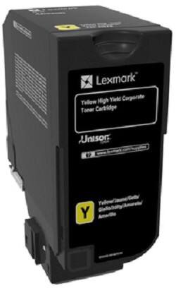 Lexmark Origineel Tonercartridge 74C2HYE Geel