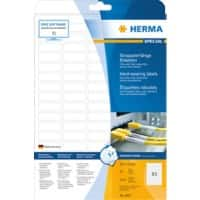 HERMA Weerbestendige Etiketten 8337 A4 Wit Rechthoekig 37 x 13 mm 25 Vellen van 85 Etiket